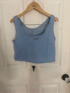Five Dancewear Blue Crop